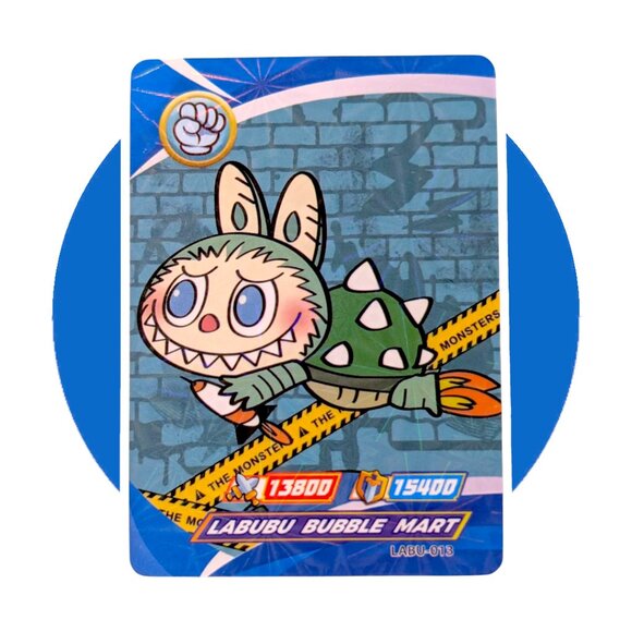 Labubu Game Collection Trading Card (WW13): Green Monster Turtle, LABU-013 - Picture 1 of 2
